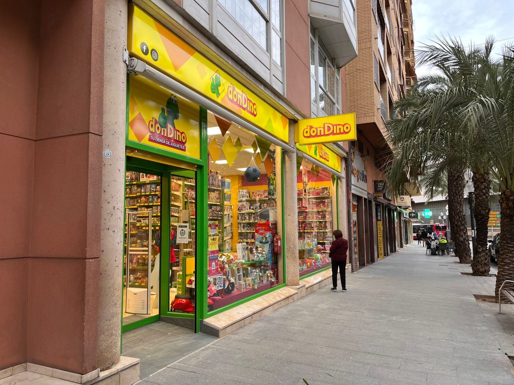 Tienda Don Dino Calderón Alicante